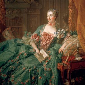 Madame de Pompadour tekijältä François Boucher