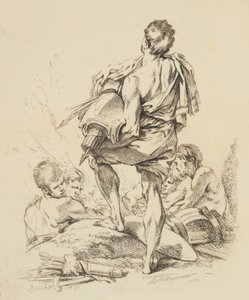 Uusi kirja eri hahmoista, 1751. tekijältä François Boucher