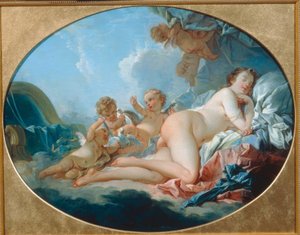 Schlafende Venus tekijältä François Boucher