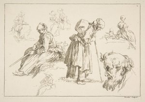 Luonnoslehti, 1753. tekijältä François Boucher