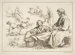 Luonnosarkki, 1753. tekijältä François Boucher