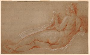 Tutkimus makuuasennosta alasti tekijältä François Boucher