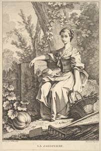 Puutarhuri, 1741-63. tekijältä François Boucher