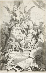 Armot Watteaun haudassa tekijältä François Boucher