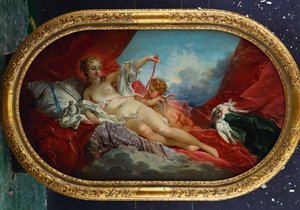 Venus ja Cupid tekijältä François Boucher