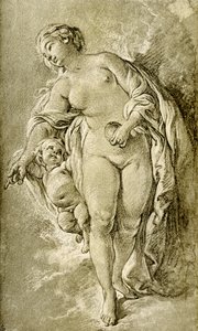 Venus ja omena tekijältä François Boucher
