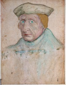 Guillaume Bude (Budee) (Budaeus) (1467-1540), Fontainebleaun kuninkaallisen kirjakaupan päällikön muotokuva Francois Clouet