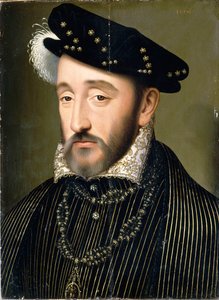 Ranskan kuninkaan Henrik II:n muotokuva 1519-1559, 1547.