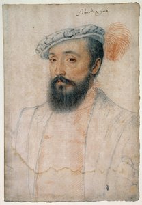Gordesin monsignorin muotokuva (1513 - 1578). Clouet Francois