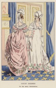 Court Dress, varhaisessa restaurointi tekijältä François Courboin