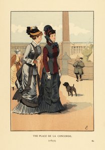 Paikka Concordesta vuonna 1877 tekijältä François Courboin