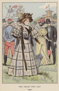 Grand Prix -päivä 1895 tekijältä François Courboin