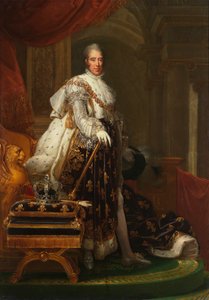 ranska: Charles X en habits de sacre Charles X of France (Ranskan Kaarle X)
