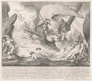 The Seconda Macchina for the Chinea 1742: Ulysses and the Sirens tekijältä François Hutin