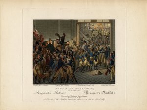 Napoleon palaa Elban saarelta, 1815