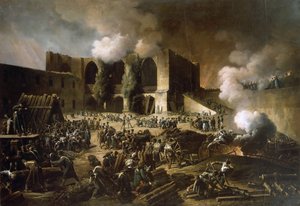 Burgosin linnan puolustaminen lokakuussa 1812