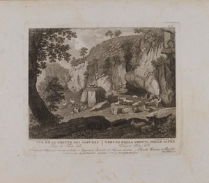 Uve (sic) Grotte des Chevresin luolasta (nro X).