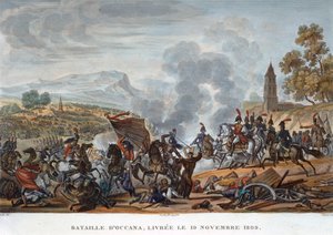 "Occanan taistelu, 19. marraskuuta 1809"