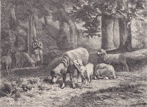 Lammas, Magasin Pittoresquesta, 1862. tekijältä François Rouget