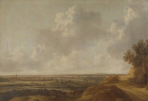 Panoraamamaisema Panoraama Kleven ympäristössä tekijältä François van Knibbergen