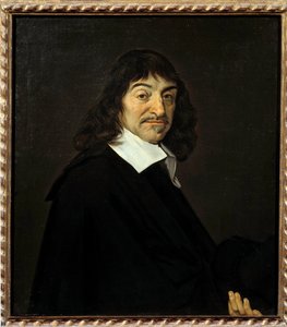 Rene Descartesin muotokuva tekijältä Frans (after) Hals