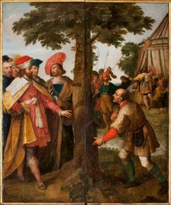 Puun kaatumisen ihme. Pyhän Gummaruksen ihme, 1627.