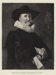 Johann van Loo, St Georgen jousimiesten eversti tekijältä Frans Hals