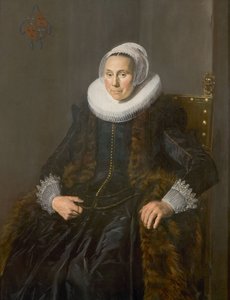 Muotokuva Cornelia Claesdr. Vooght (-) tekijältä Frans Hals