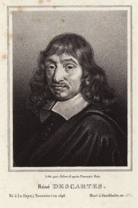 Rene Descartesin muotokuva tekijältä Frans Hals