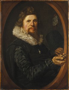 Miehen muotokuva, n. 1614-1515 tekijältä Frans Hals