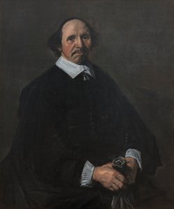 Miehen muotokuva, c. 1655-60 (öljy kankaalle) tekijältä Frans Hals