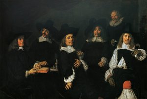Harlemin vanhojen miesten almutalon valtionhoitajat tekijältä Frans Hals
