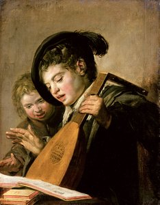Laulavat pojat tekijältä Frans Hals