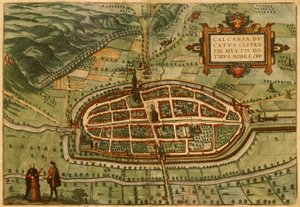 Kalkar Braun Hogenberg 1575 tekijältä Frans Hogenberg