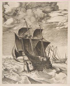 Hollantilainen Hulk ja Boeier vuodelta 1565, The Sailing Vessels