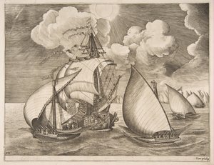 The Sailing Vesselsin karavelin saattama keittiölaivasto, 1561-65.