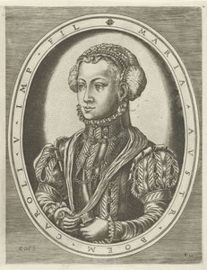 Retrat de la reina Maria de Bohèmia Retrats de reis, reines, prínceps i princeses (títol de la sèrie) finlandès tekijältä Frans Huys