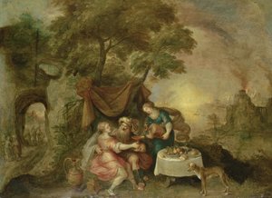 Huonekalut ja erilaiset esineet 1100- ja 1300-luvuilta tekijältä Frans II Francken