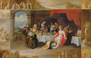 Kristus Simon fariseuksen talossa, 1637