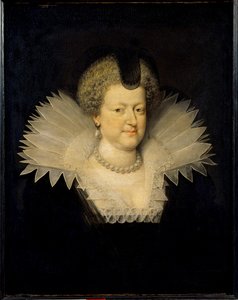 Marie de Medicin muotokuva tekijältä Frans II Pourbus