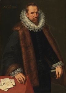 Kuninkaan neuvonantajan Nicolas Helincxin muotokuva tekijältä Frans II Pourbus