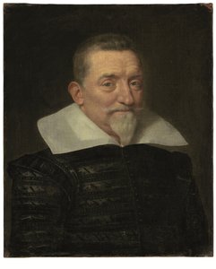Herrasmiehen muotokuva, rinnanympärysmittainen tekijältä Frans II Pourbus