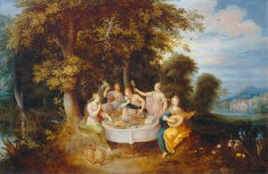 Les Cinq sens - Viisi aistia ... tekijältä Frans II the Younger Francken
