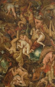 The Fall of the Damned (öljy paneelissa)