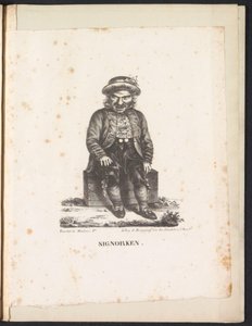 Sinjoorke, 1825 Signorken (otsikko esineessä)