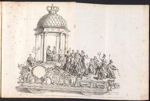 Viides kelluva kulkue Saint Romboutille, 1825