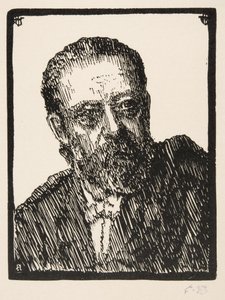 Bedrich Smetanan muotokuva 1824-1884 tekijältä Frantisek Bilek