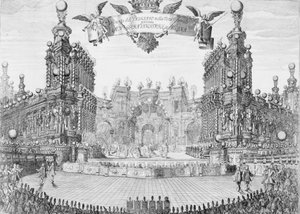 Proscenium Angelicalle, Alcinan voittaja, 1716. tekijältä Franz Ambros Dietel