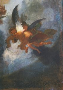 Enkelit, yksityiskohta jesuiittojen lähetystyöstä koko maailmaan, Franz Anton Maulbertsch (1724-1796). Saksa