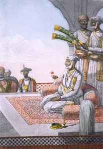 Rahjah palvelijoineen, pubi. 1808-12.